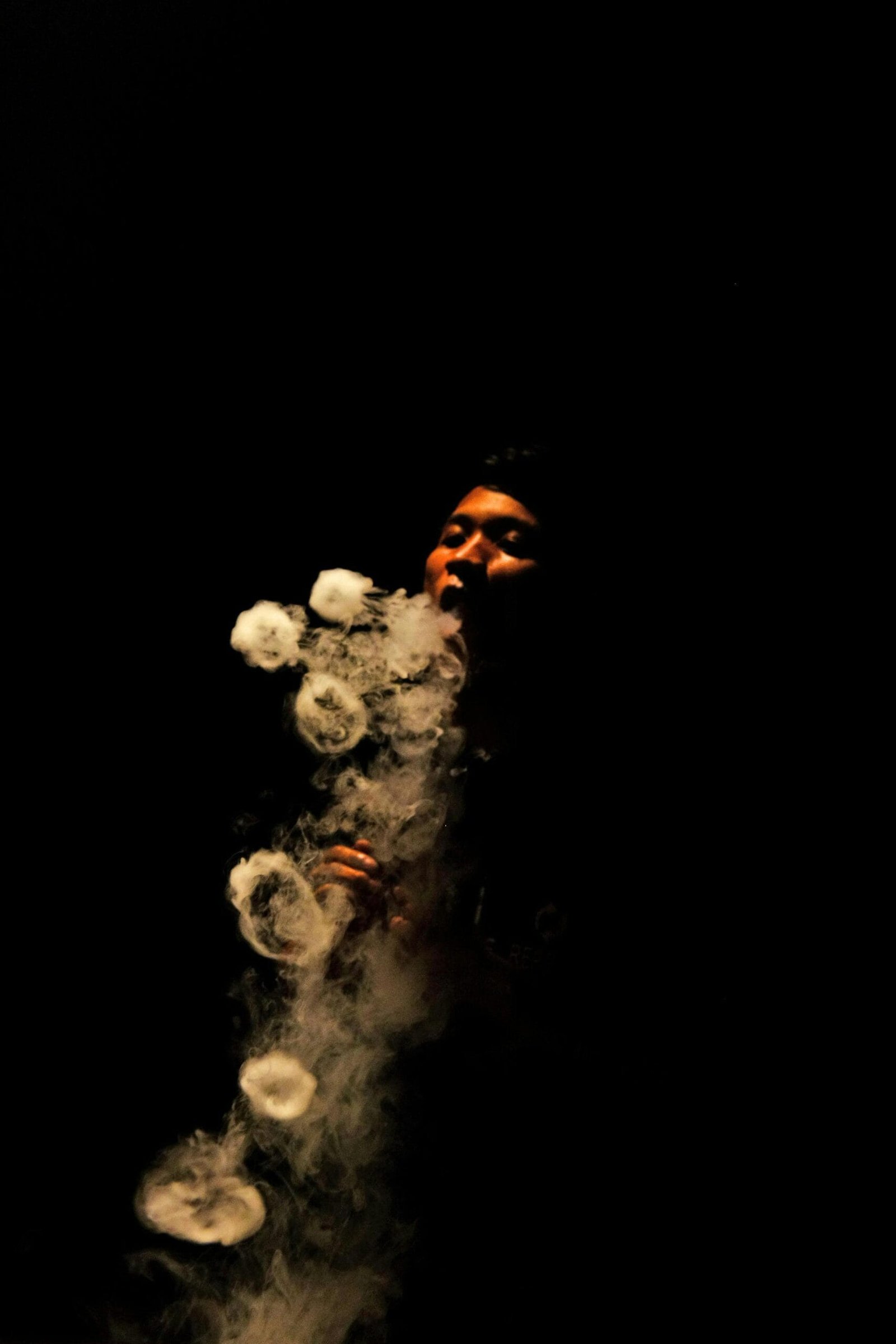 Lung damage due to vaping